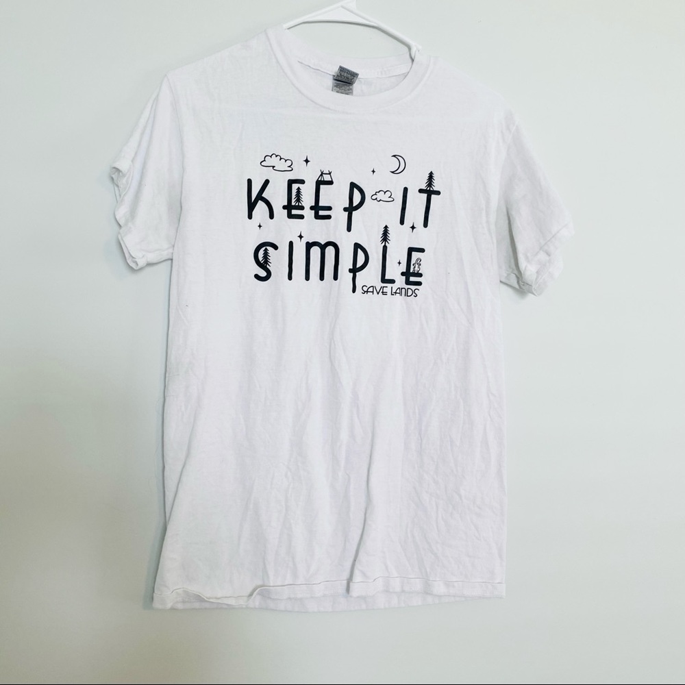 Save Lands “Keep It Simple” Graphic T-Shirt - #140